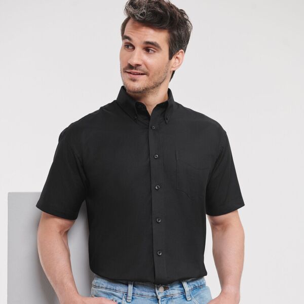 Short sleeve easycare Oxford shirt Thumbnail