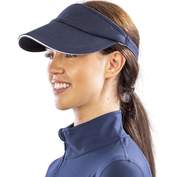 Herringbone sun visor with sandwich peak Thumbnail