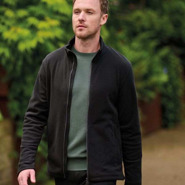 Honestly made recycled full zip microfleece Thumbnail