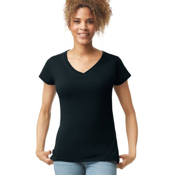 Softstyle™ women's v-neck t-shirt Thumbnail