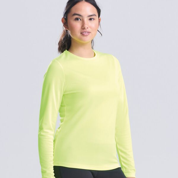 Women's Long Sleeve Cool T Sports Shirt Thumbnail