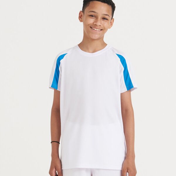 Affiliate - JC03J Kids Contrast Cool Sports Shirt Thumbnail
