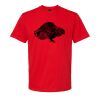 Softstyle™ midweight adult t-shirt Thumbnail