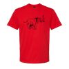 Softstyle™ midweight adult t-shirt Thumbnail