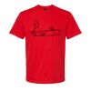 Softstyle™ midweight adult t-shirt Thumbnail