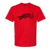 Softstyle™ midweight adult t-shirt Thumbnail